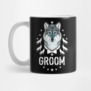 161 Wolf GROOM Wolfpack Party Mug